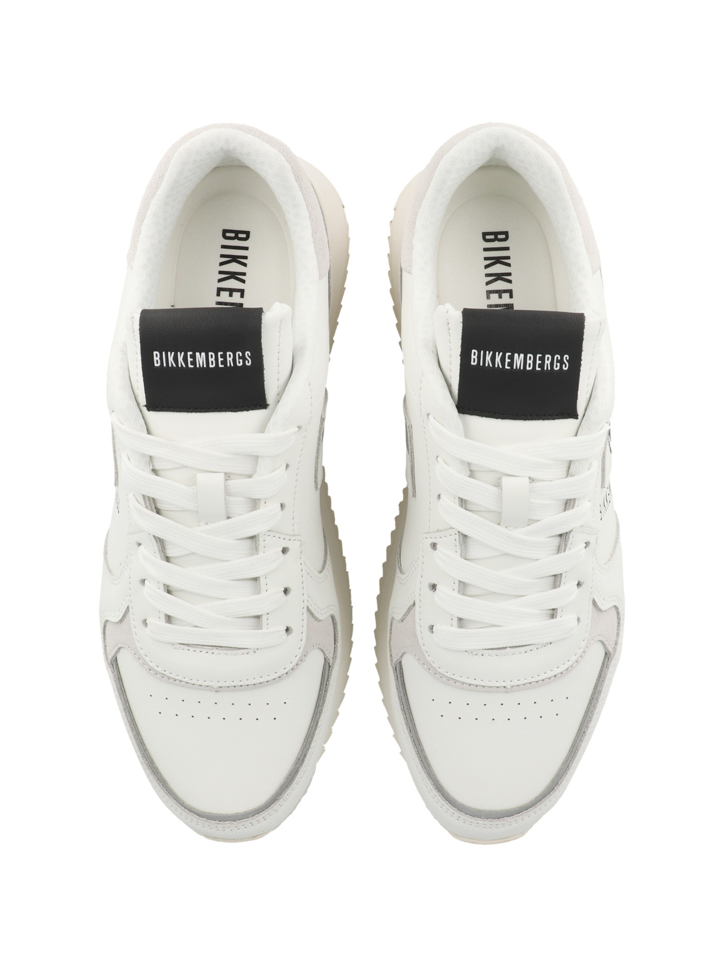 Baskets basses 'Puyol' BIKKEMBERGS en blanc