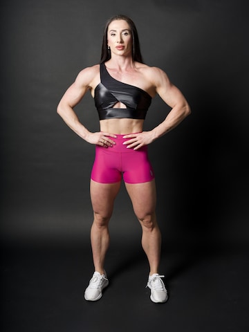 LUXFEEL - Skinny Leggings 'Short Myself' en rosa