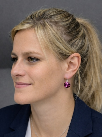 COLLEZIONE ALESSANDRO Earrings 'Germany' in Pink: front