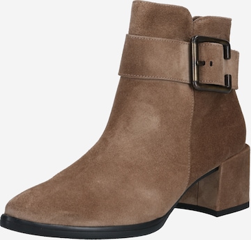 Paul Green Ankle Boots in Beige: front