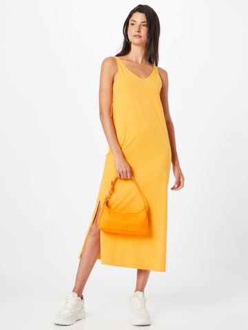 TOM TAILOR DENIM Zomerjurk in Oranje