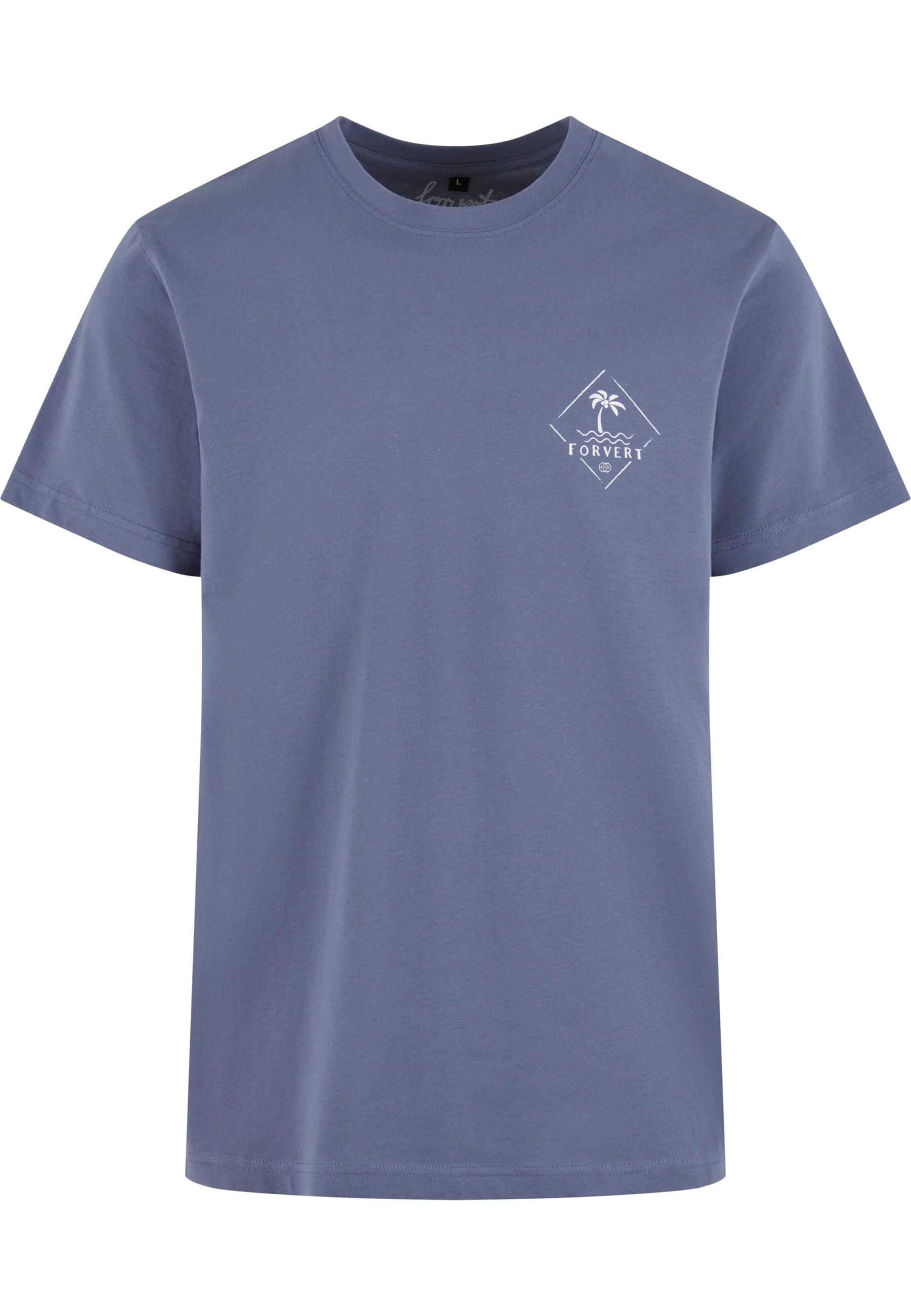 zils Forvert T-Krekls 'Lompoc': no priekšpuses