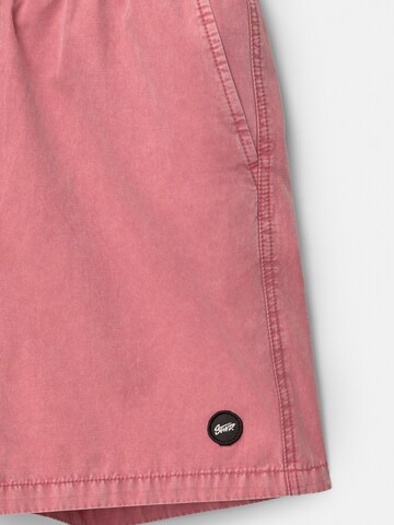 Shorts de bain Pull&Bear en rouge