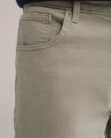 WE Fashion Slimfit Farkut värissä beige