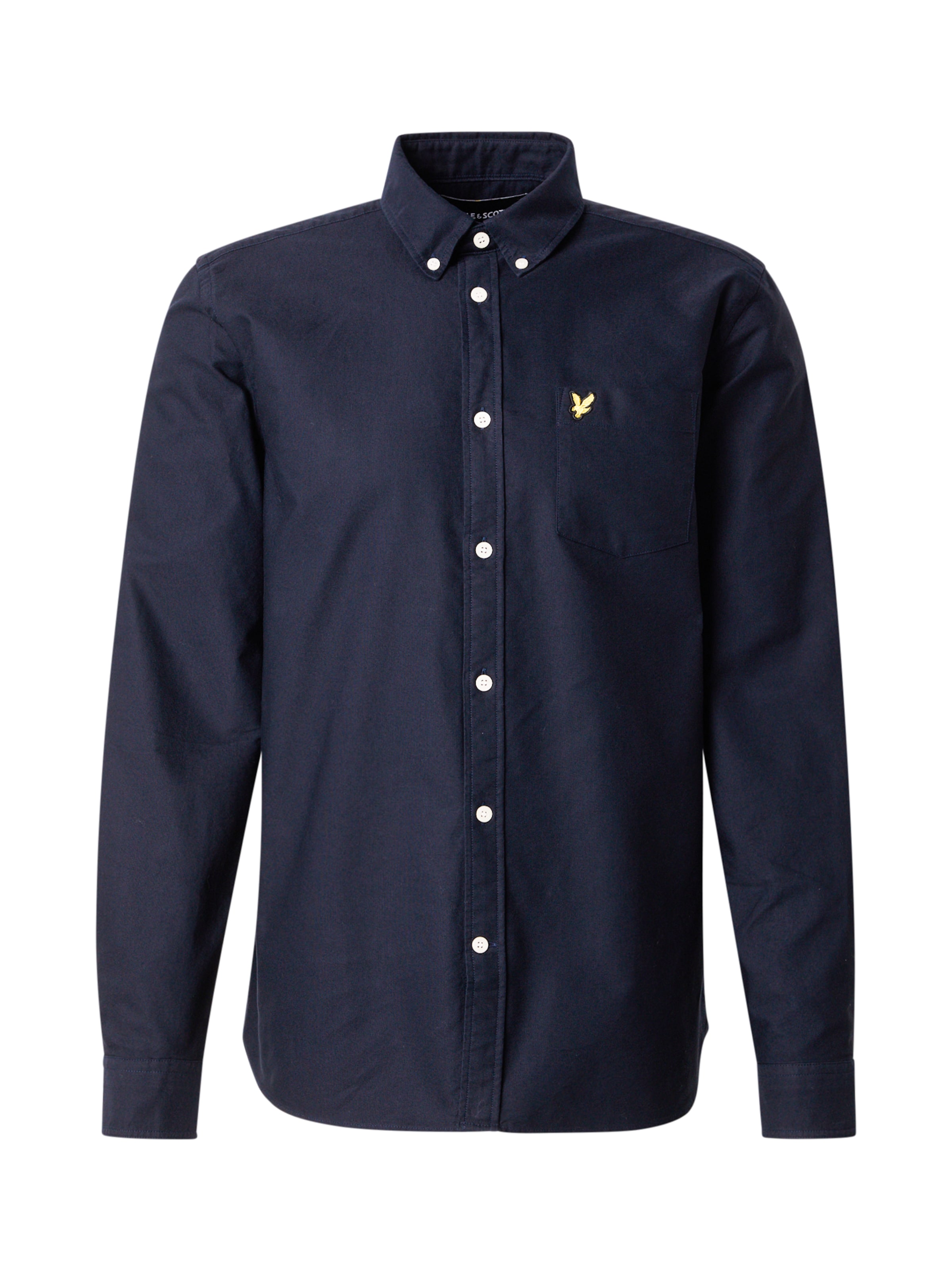 Lyle & Scott Regular Fit Skjorte i blå: forside