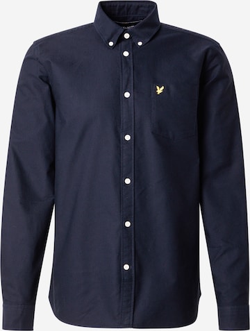 Lyle & ScottRegular Fit Košulja - plava boja: prednji dio