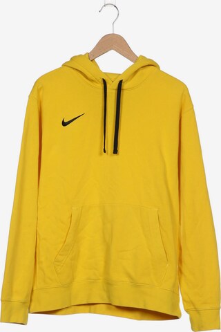 NIKE Kapuzenpullover L in Gelb: predná strana