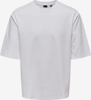 Only & Sons Bluser & t-shirts 'ONSRobby' i hvid: forside