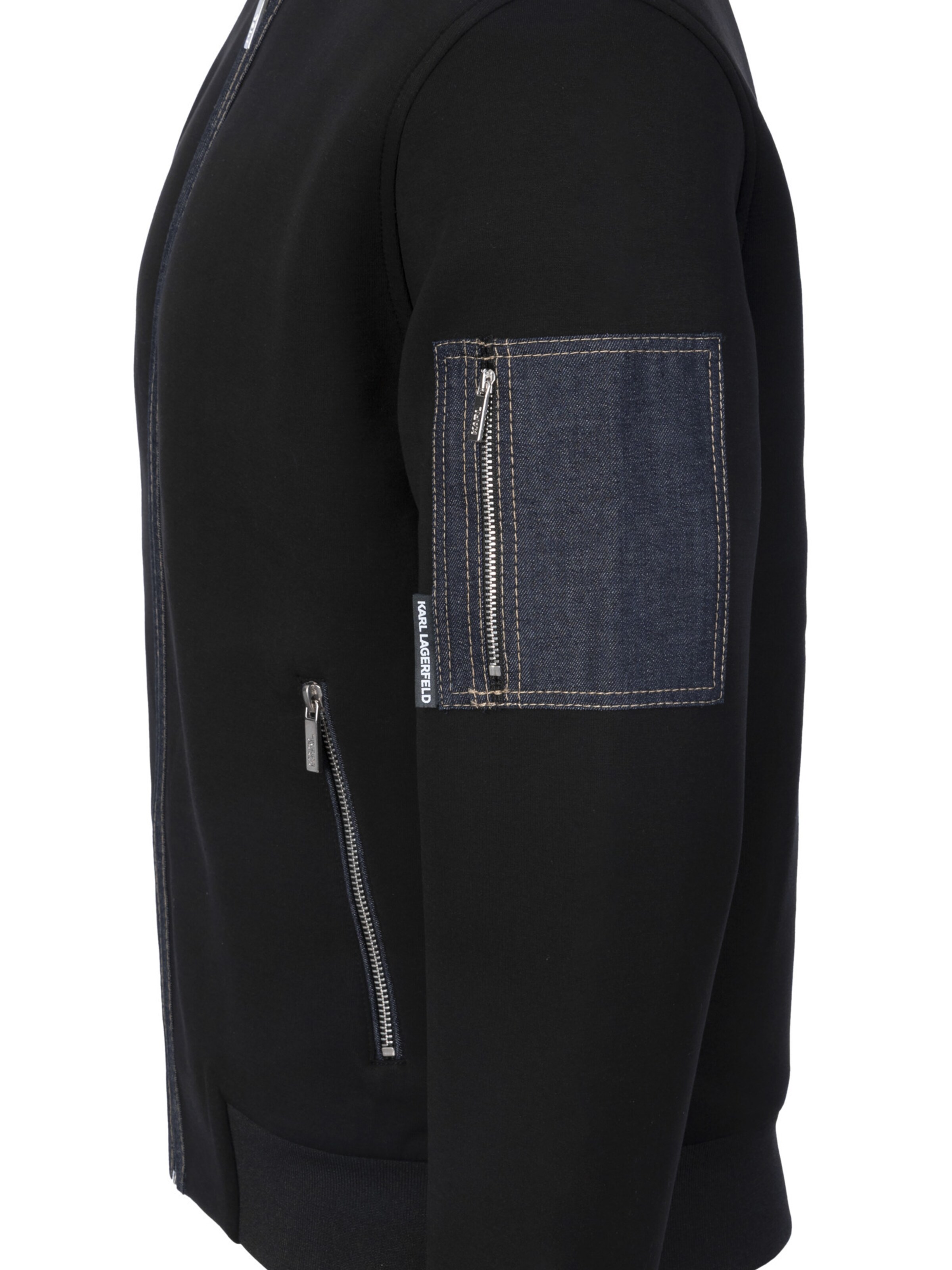 Karl Lagerfeld - Casaco em moletão '705017' em preto