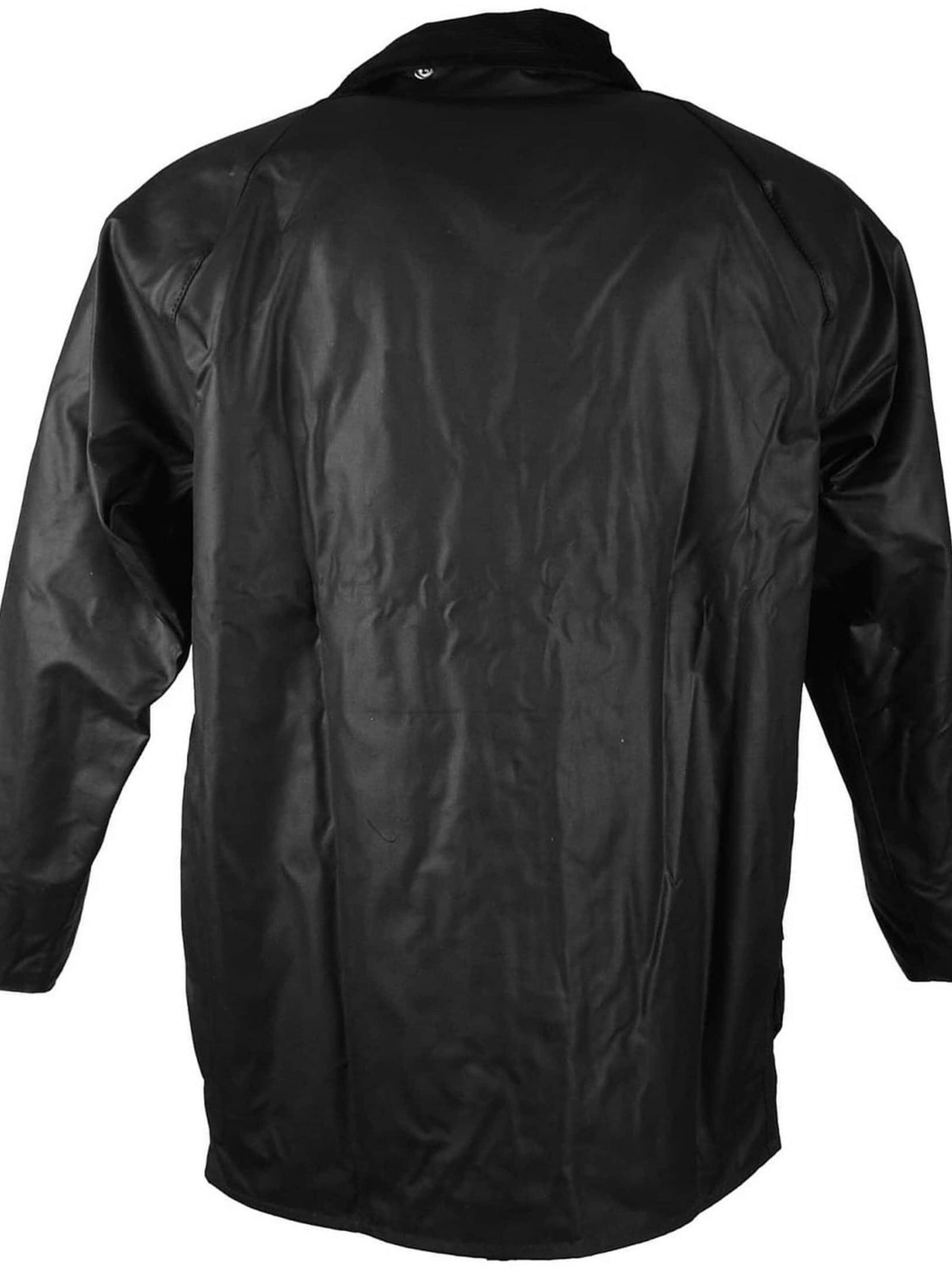 Barbour Between-seasons coat 'Beaufort' in Black