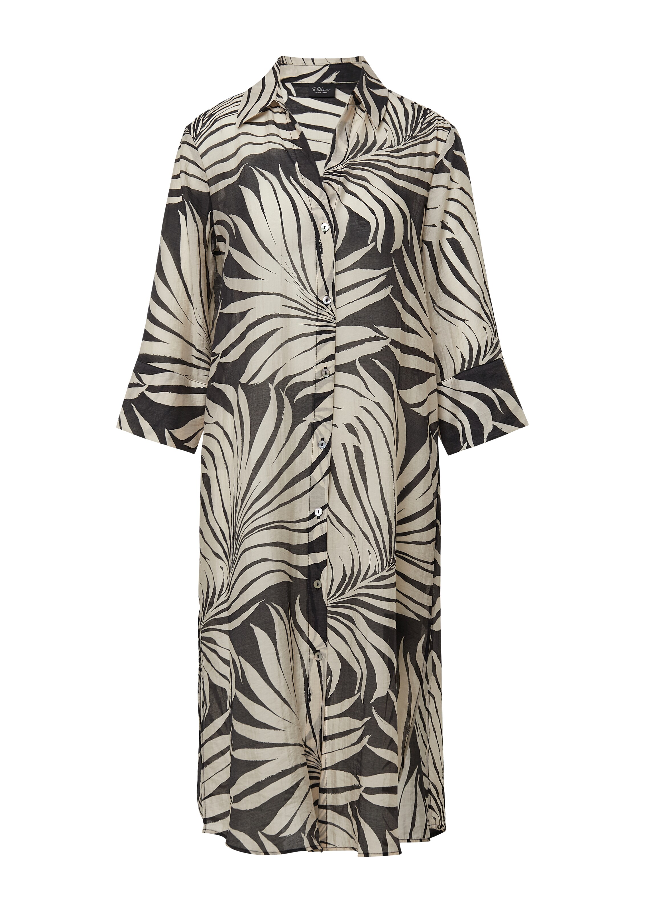 Chemisier s.Oliver BLACK LABEL en noir : devant