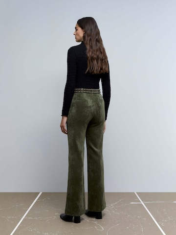 Scalpers Boot cut Trousers in Green