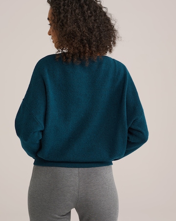 WE Fashion Trui 'Trui' in Groen