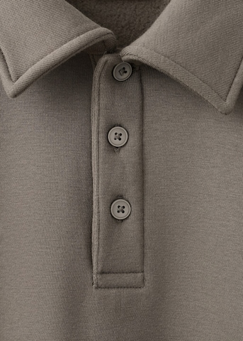 MANGO MAN Sweatshirt 'Bola' in Brown