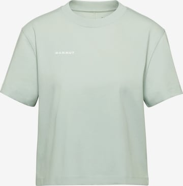 MAMMUT Funktionsshirt in Grün: Vorderseite