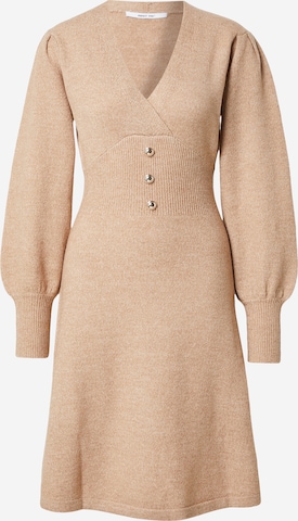 ABOUT YOU - Vestido de malha 'Wren' em bege: frente