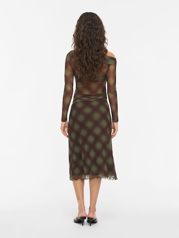Noisy may - Falda 'NMJUDITH MESH' en marrón