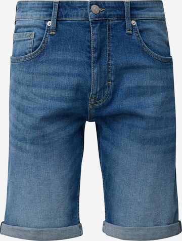 QS Jeans in Blauw: voorkant