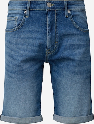 QS Jeans in Blauw: voorkant