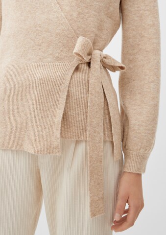 s.Oliver Knit Cardigan in Beige