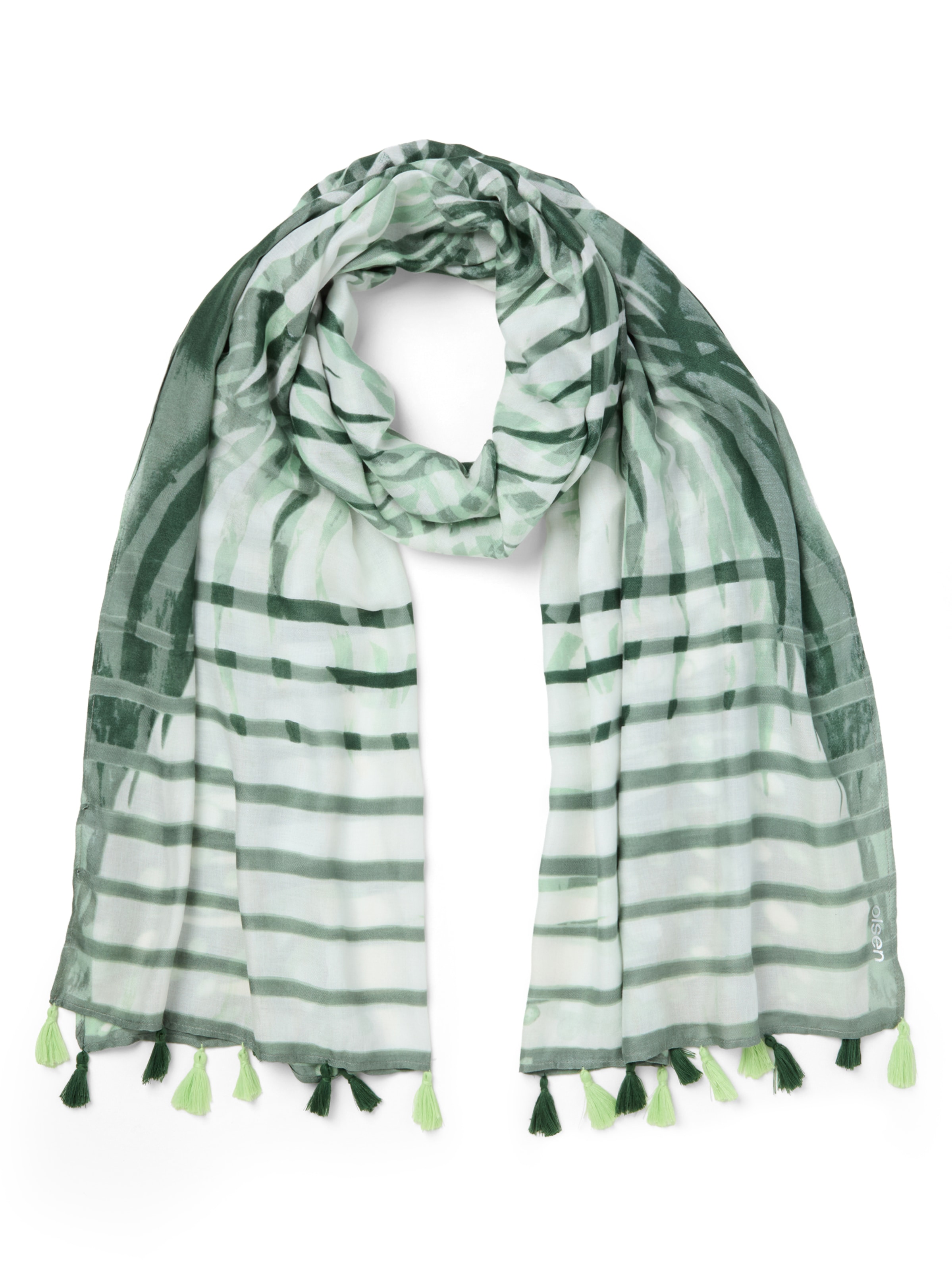 Olsen Scarf in Green: front