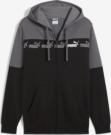 Veste de survêtement 'Around The Block' PUMA en gris : devant