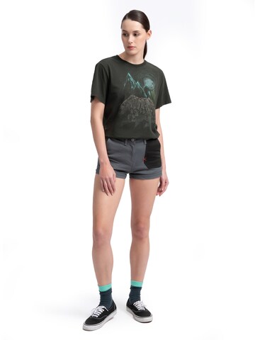 Kaft Shirt 'Forest Guard' in Grijs