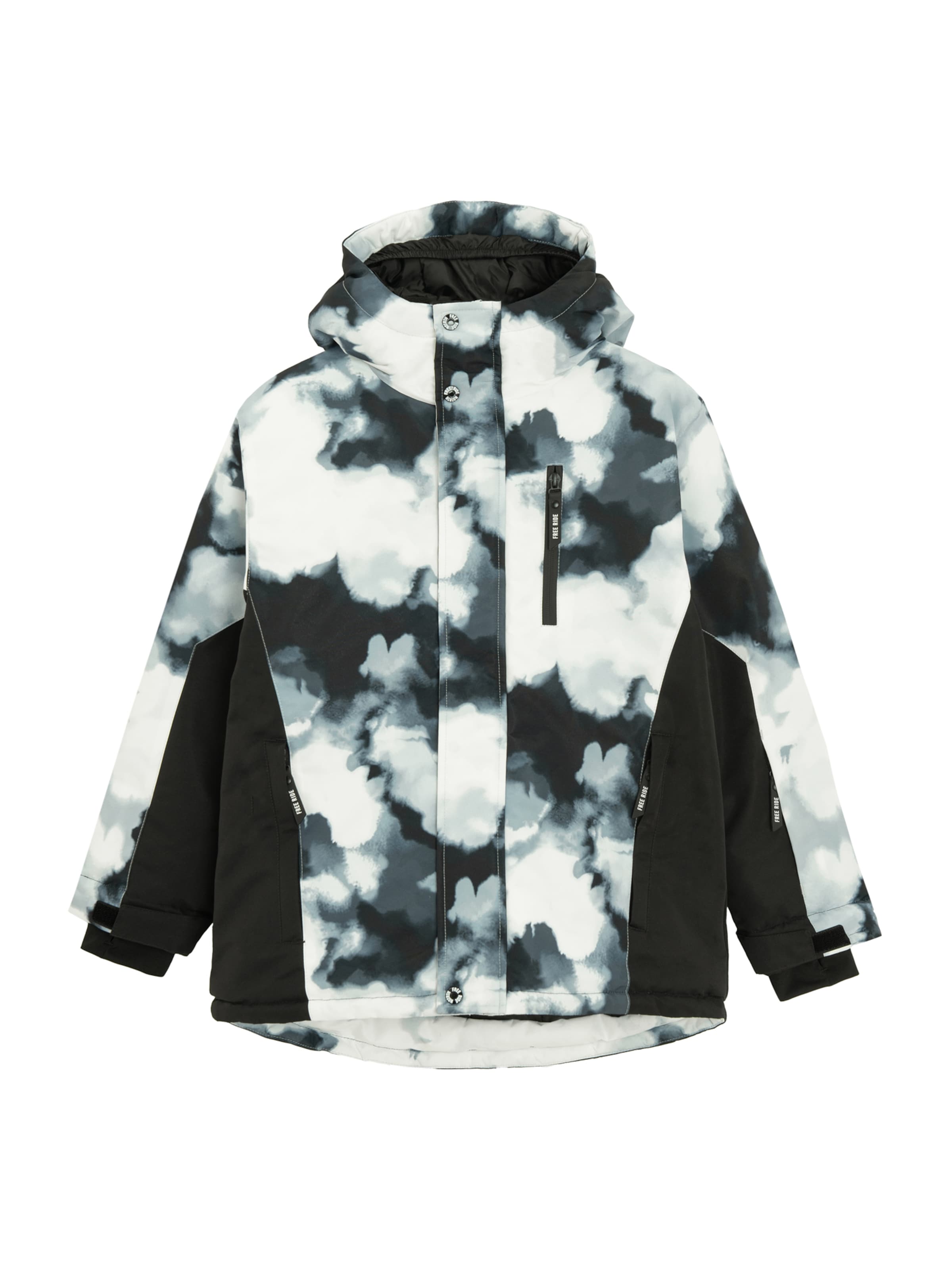 Cool Club Toiminnallinen takki värissä musta: etupuoli