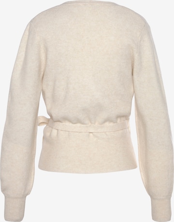 LASCANA Knit Cardigan in Beige