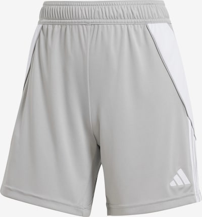 ADIDAS PERFORMANCE Workout Pants 'Tiro 24' in Grey / White, Item view
