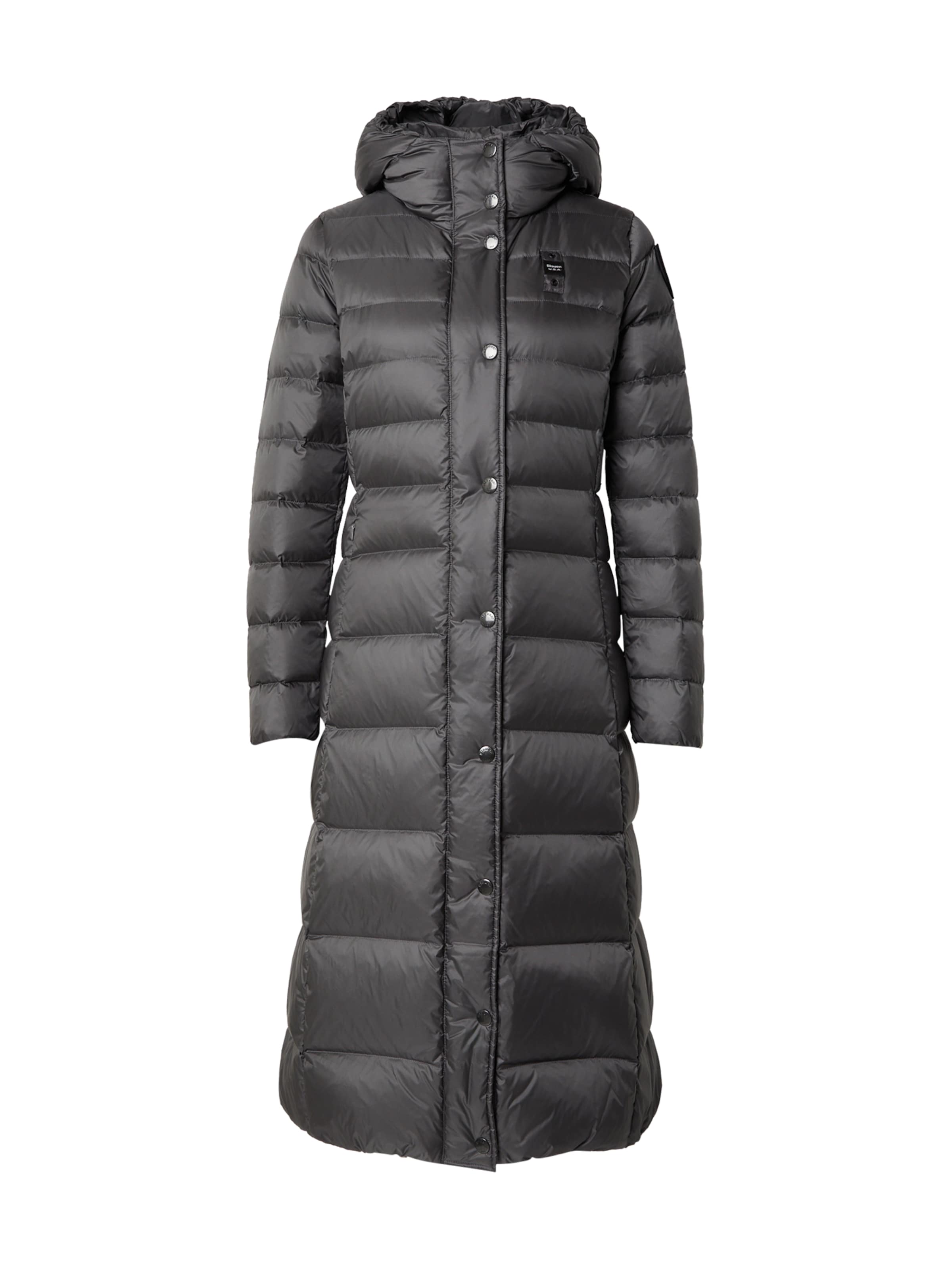 Blauer.USA Zimný kabát - Sivá: predná strana