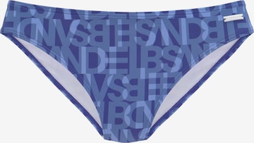 Elbsand Bikini Bottoms in Blue: front