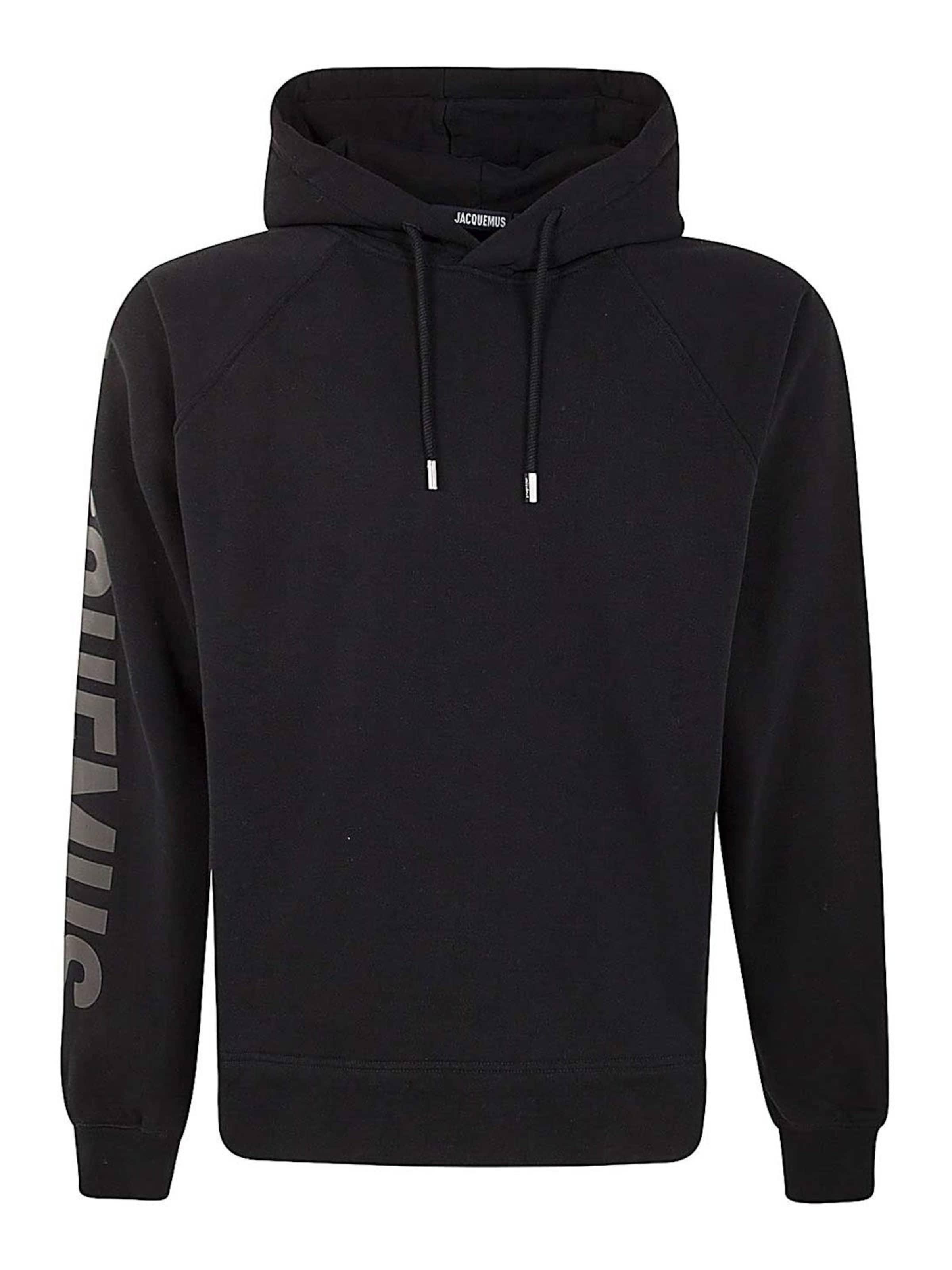 Sweat-shirt Jacquemus en noir : devant