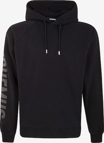 Sweat-shirt Jacquemus en noir : devant