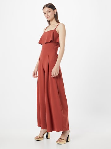 WAL G. Jumpsuit 'NORA' in Oranje: voorkant