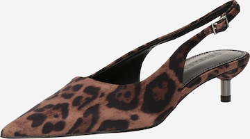 TOPSHOP Remmiavokkaat 'Ellie' värissä ruskea: etupuoli