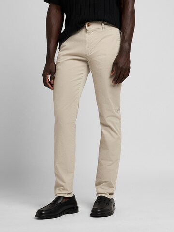 WOTEGA Slim fit Chino Pants 'Glenn' in Beige