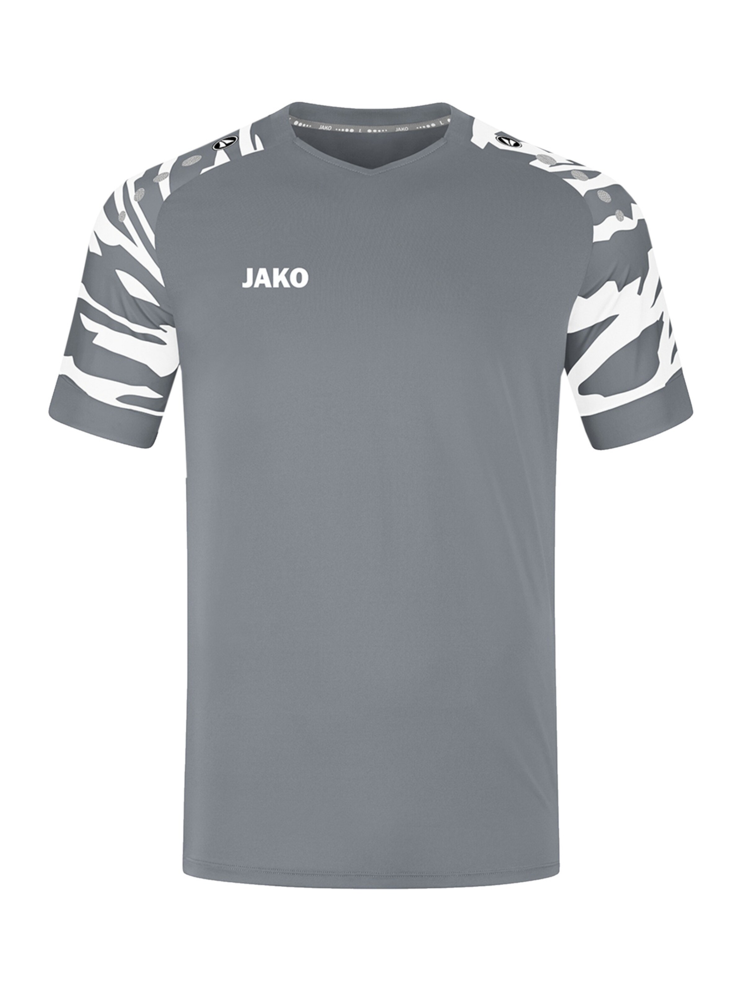 JAKO Funktionsshirt in Grau: Vorderseite