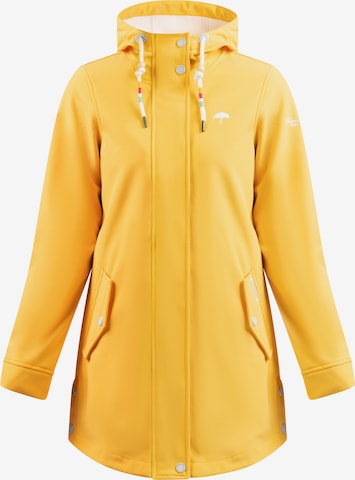 Schmuddelwedda Raincoat in Yellow: front