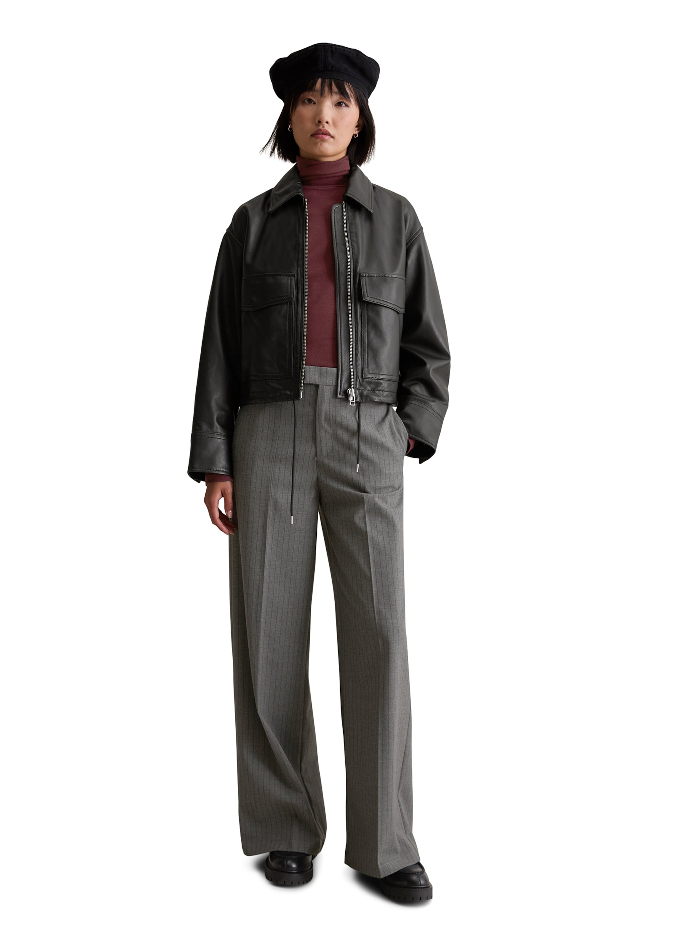 Marc O'Polo DENIM Between-season jacket in Black