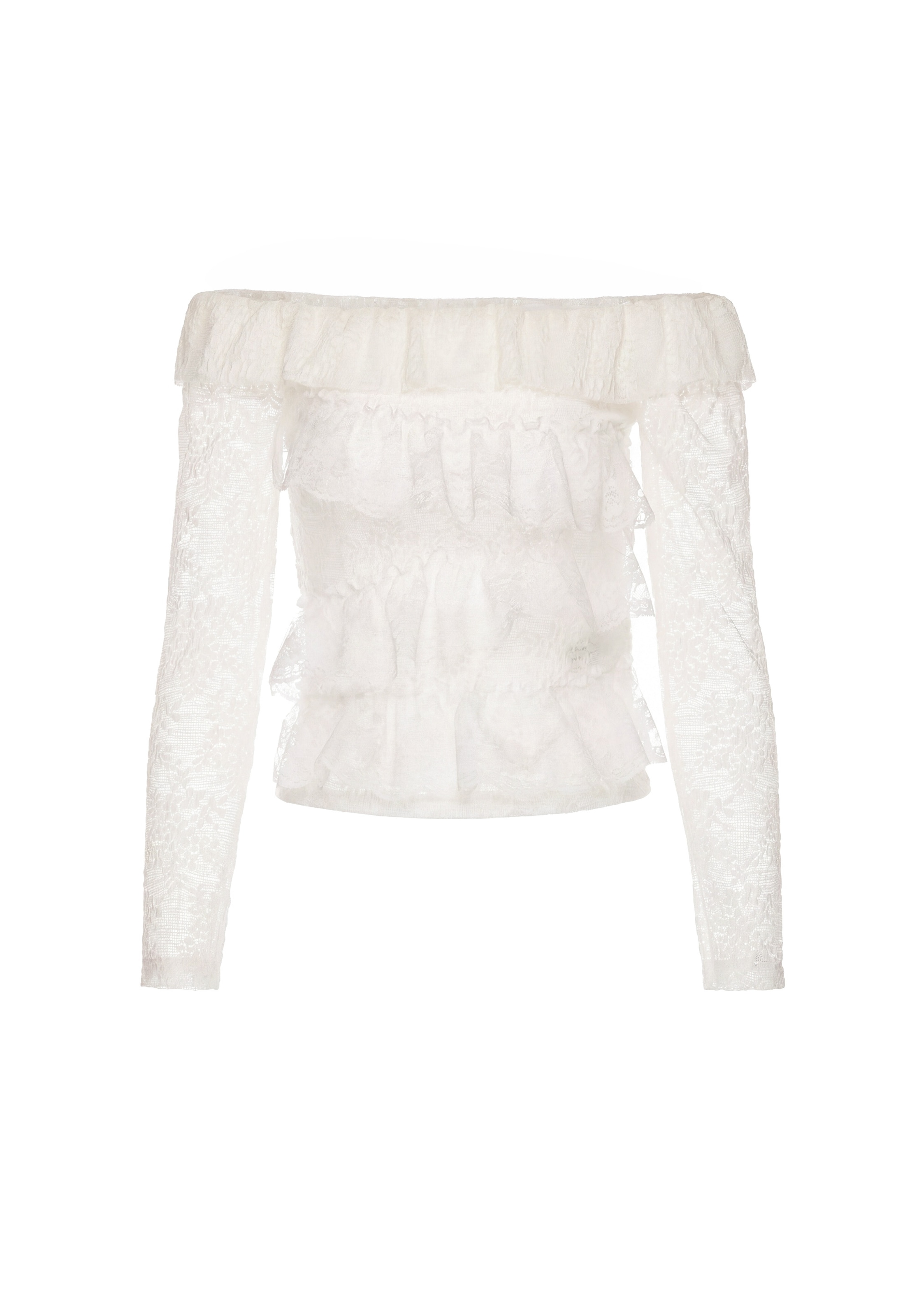 faina Blusa en XS en crema, Vista del producto