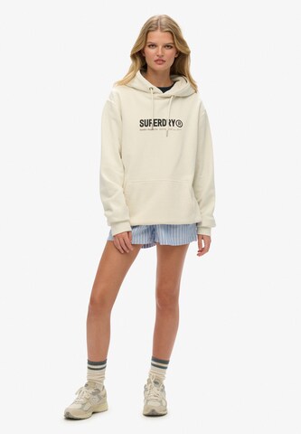 Superdry Sweatshirt 'Utility' in Wit