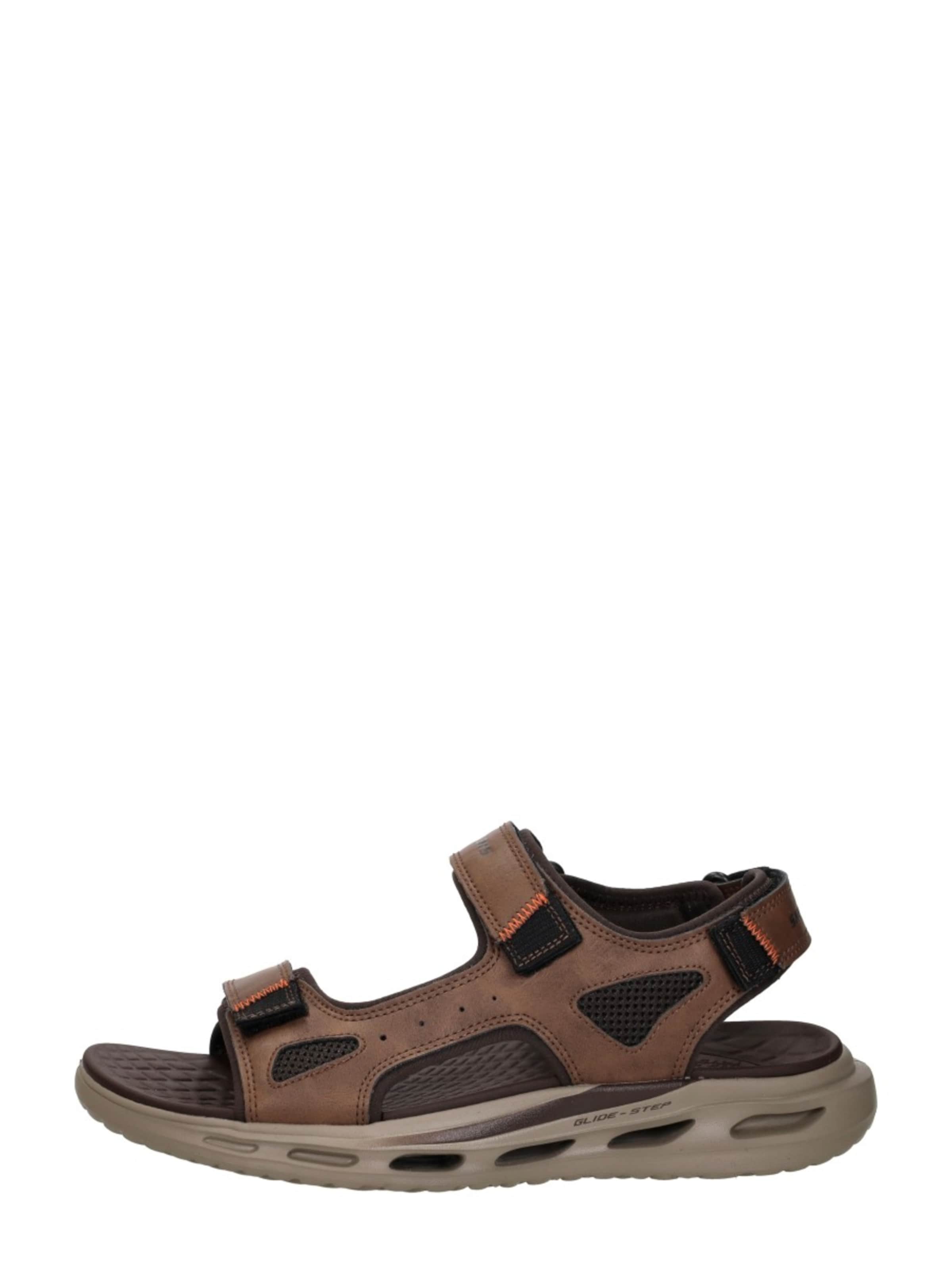 SKECHERS Sandal 'Orvan SD - Gamble' in Brown: front
