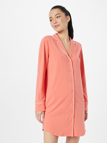 ESPRIT - Camisola de pijama em laranja: frente