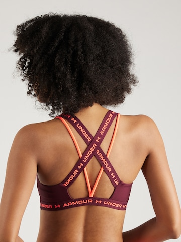 UNDER ARMOUR Bustier Sport-BH in Rot