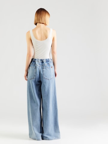 Weekend Max Mara Szeroka nogawka Jeansy 'ZATTERA' w kolorze niebieski