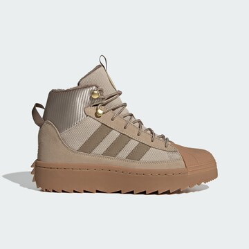 ADIDAS ORIGINALS - Bota 'Superstar' em verde