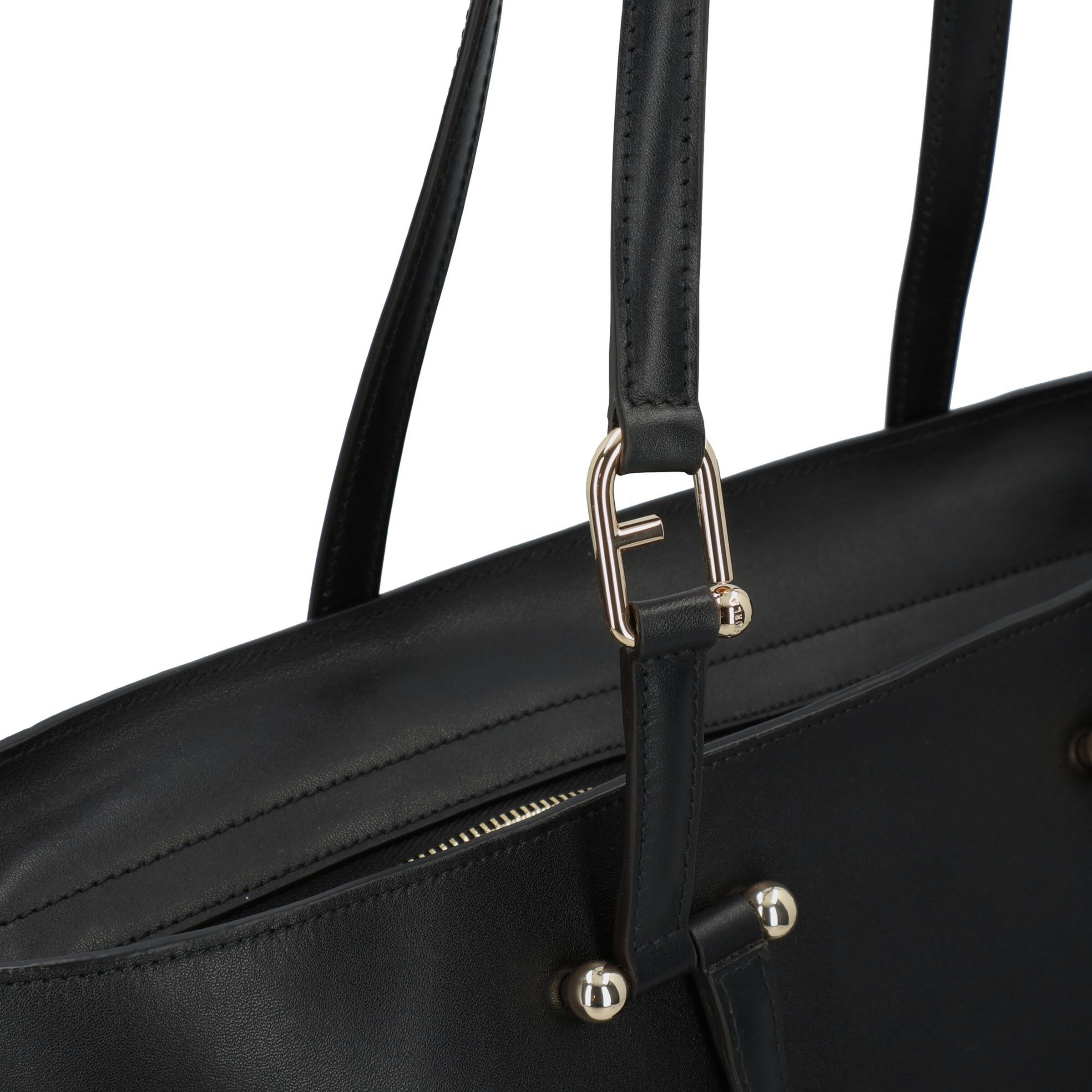 FURLA Shopper 'Duetto' in Black