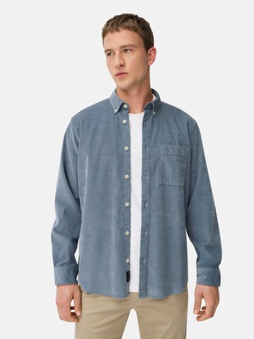 CAMEL ACTIVE Regular fit Button Up Shirt in Blue: front