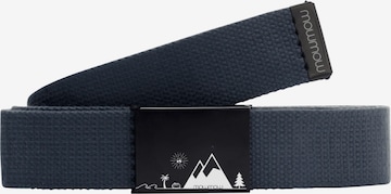 Cintura sportiva 'MowMow Belt - Canvas - Aluminum Buckle - 125 cm - Men - Women - Black' di Mowmow in grigio: frontale